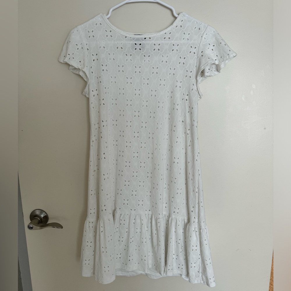 Olivia Rae White Midi Dress